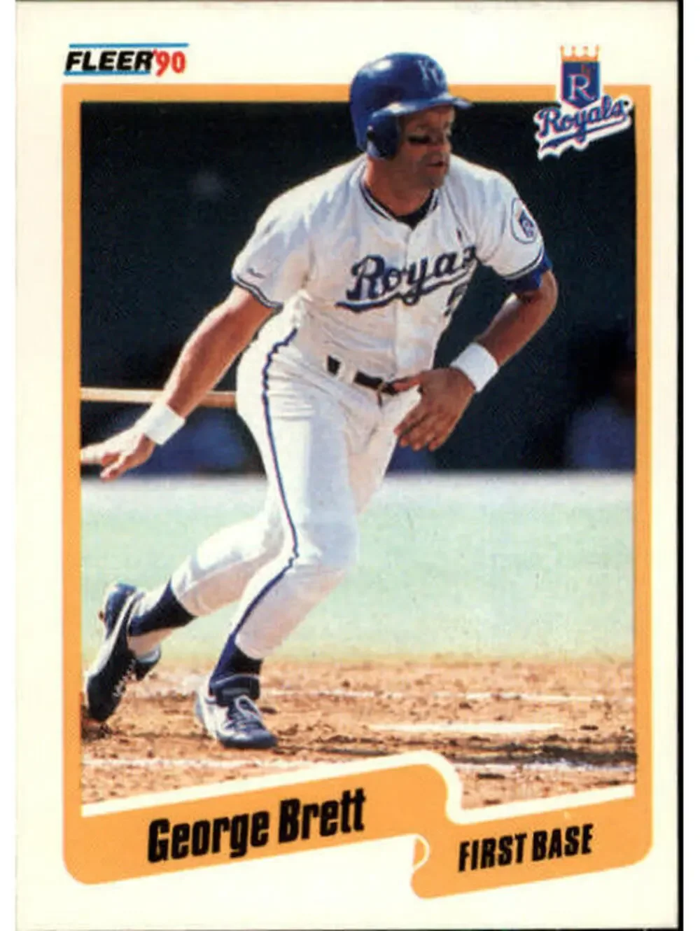 1990 George Brett Fleer Baseball Card #103